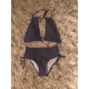 Cupshe Cold Winter Halter (LG top, SM bottom)